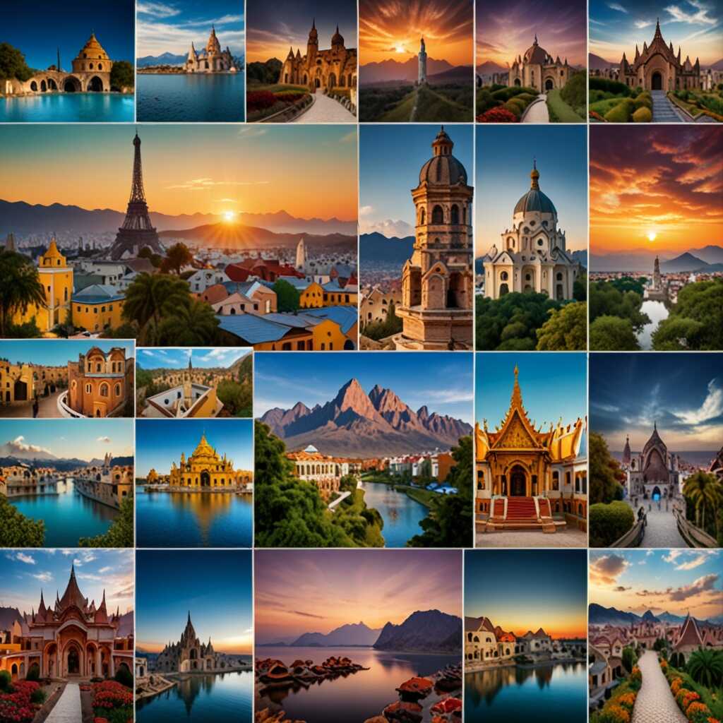 A lively evening adventure in a major world city